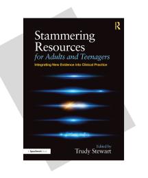 The front cover of the book Stammering Resources for Adults and Teenagers
