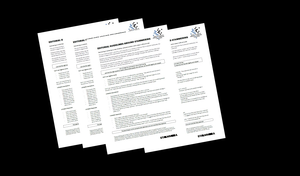 New Editorial Guidelines | STAMMA