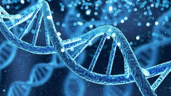 DNA gene helix spiral molecule structure