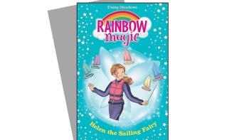 A cover of a children's book, featuring an illustrated fairy