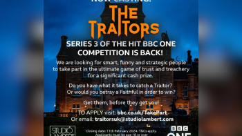 Lots of text with the header 'The Traitors'