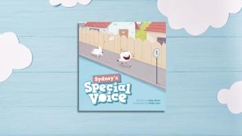 A children's book cover with clouds around it