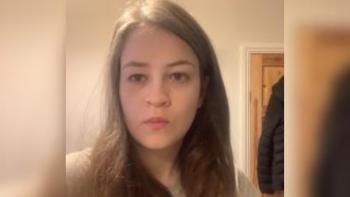 A woman looking to the left