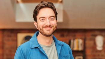 A man smiling