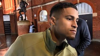 A man in a tracksuit