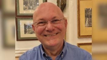 A man smiling
