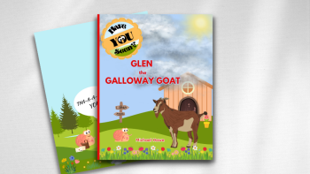 Pages from a children's book
