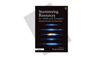 The front cover of the book Stammering Resources for Adults and Teenagers