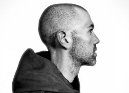 A man's head in profile
