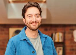 A man smiling