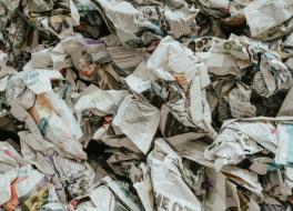 Screwed up newspapers