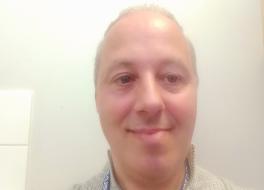 A man smiling