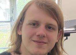 A man smiling
