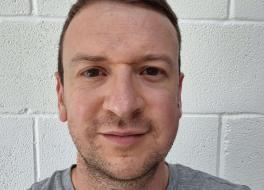 A man smiling
