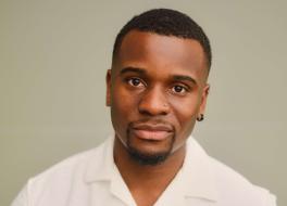 A man smiling