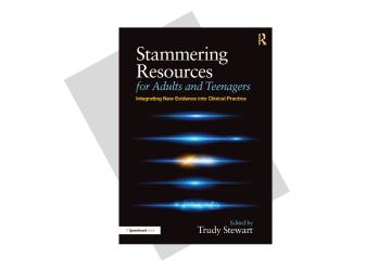 The front cover of the book Stammering Resources for Adults and Teenagers