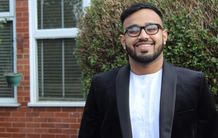 My tips for supporting pupils who stammer Abed Ahmed outdoors, smiling