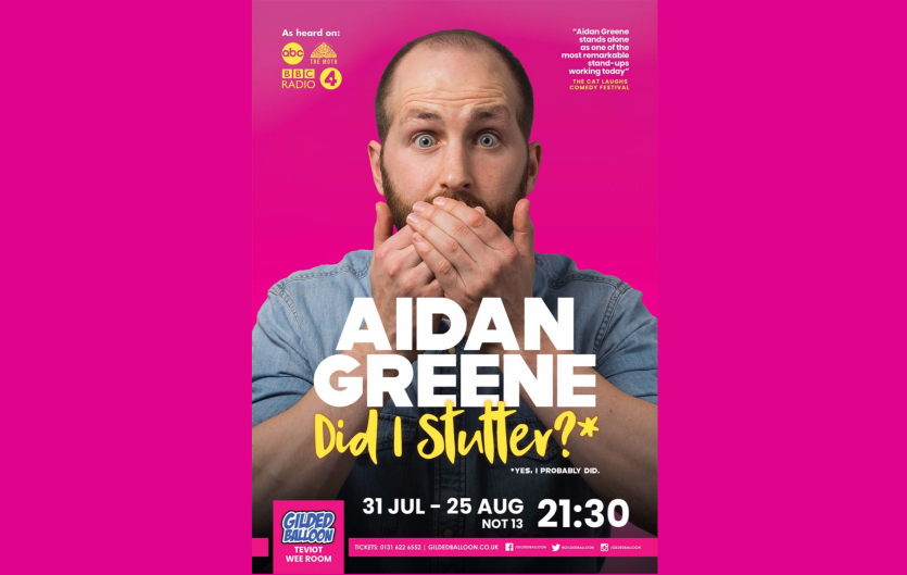 'Did I Stutter?' Edinburgh Fringe show