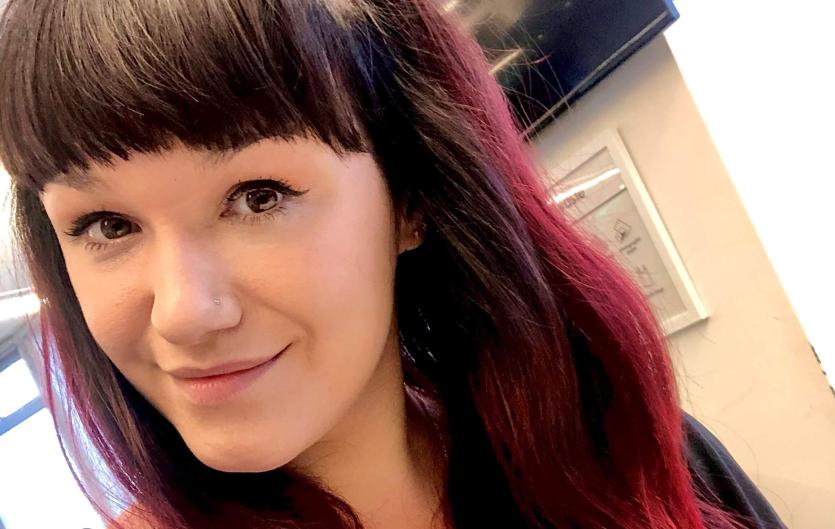 Working from home has pushed me out of my comfort zone A woman looking at the camera