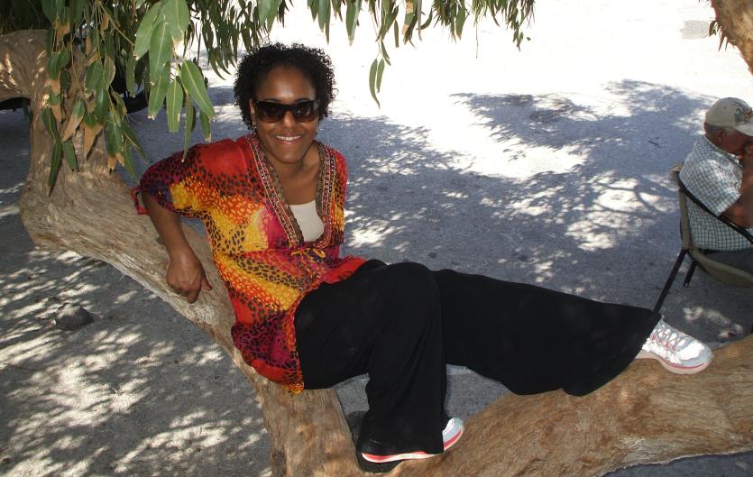 Navigating through life, language, dance & yoga whilst stammering The article's author, Nicole Olivia Scott