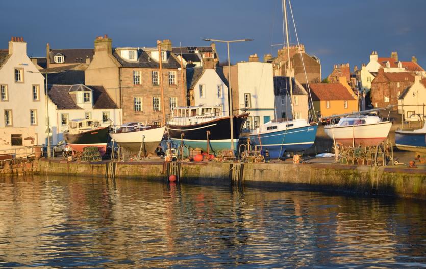 The Fife Stammering Support Group A harbour in Fife