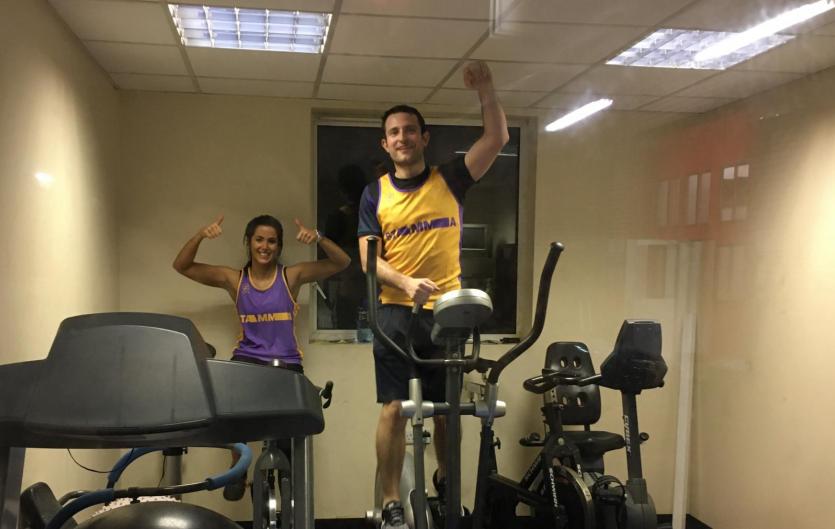 Fundraise Two fundraisers in Stamma shirts
