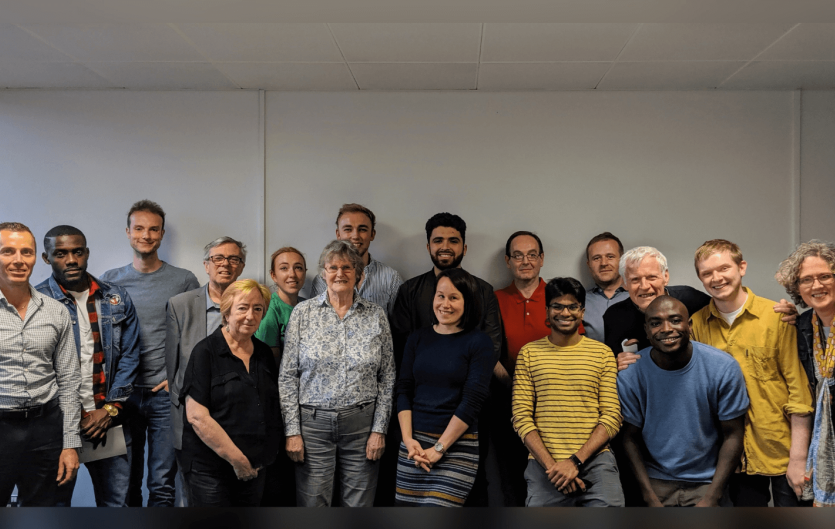 The London Stammering Support Group Members of the London Stammering Support Group looking at the camera