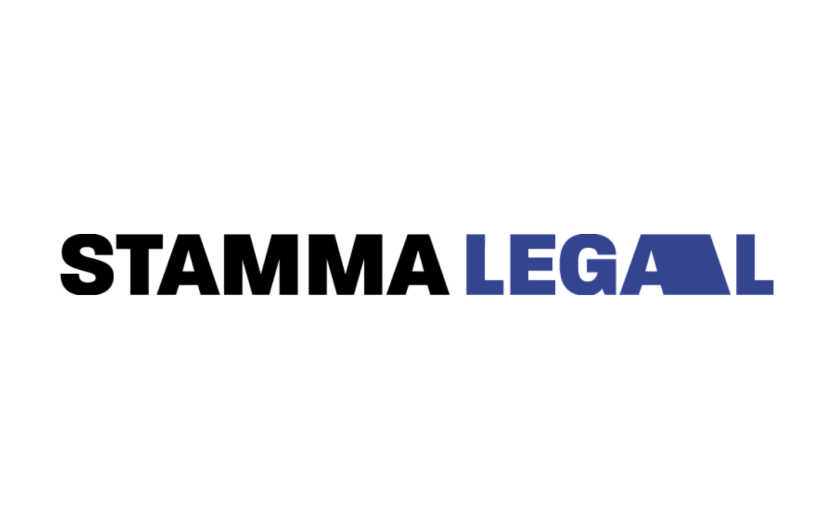 The words STAMMA Legal against a plain white background