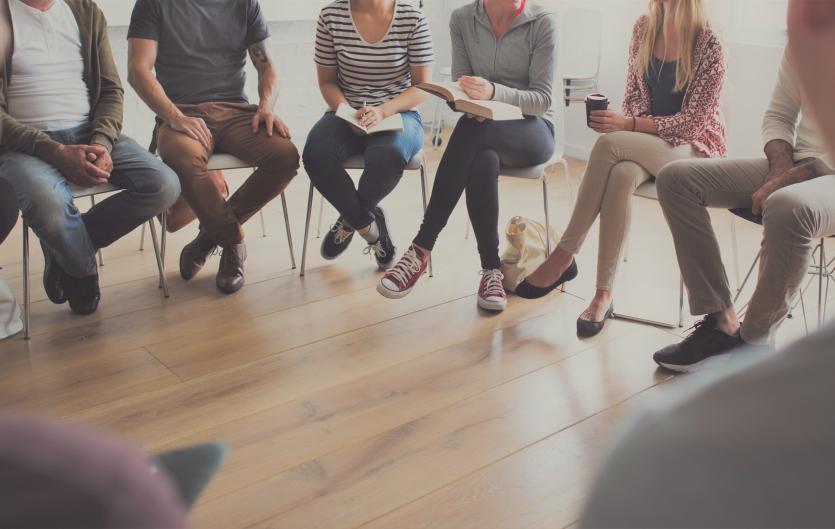 Speaking Circle session with Bob Adams