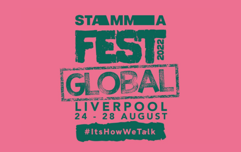 STAMMAFest Global 2022 The logo for STAMMAFest Global 2022