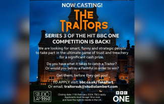 Lots of text with the header 'The Traitors'