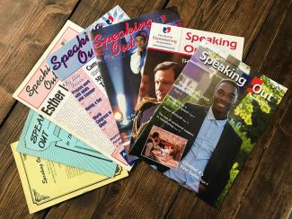 A selection of magazines, fanned out