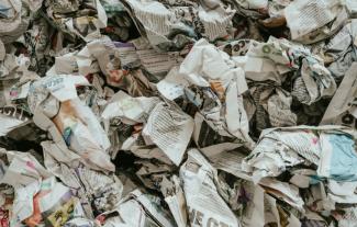 Screwed up newspapers