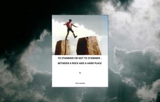 A book cover with a backdrop of a sky with dark clouds and the sun shining through