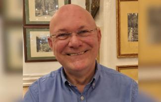 A man smiling