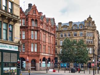 Buildings in Bradford City centre