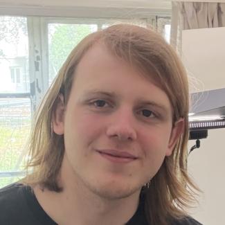 A man smiling