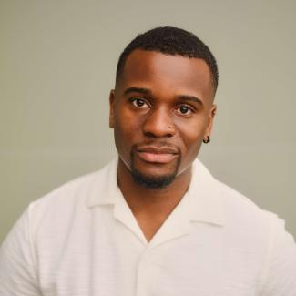 A man smiling