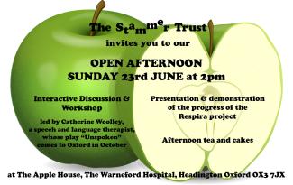 The Stammer Trust Open Afternoon