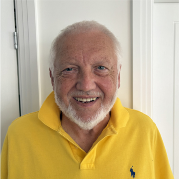 A man smiling