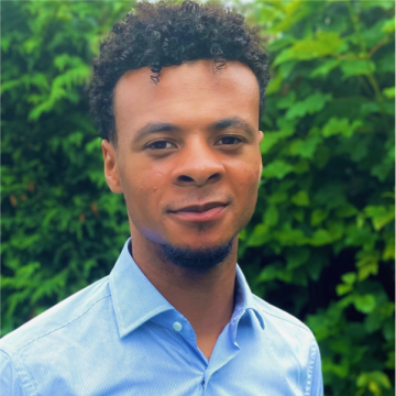 A man smiling