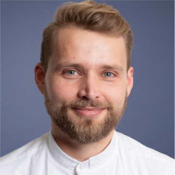 A man smiling