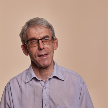 A man smiling