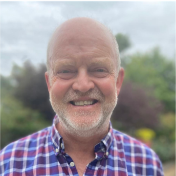 A man smiling