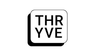 A logo showing a square with the word 'Thryve' inside