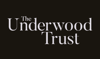 A logo saying 'The Underwood Trust'