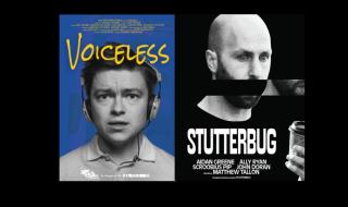 Two film posters showing two men