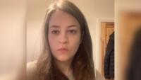 A woman looking to the left