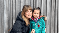 what to do when speech therapy isn't working A woman with her daughter smiling at the camera