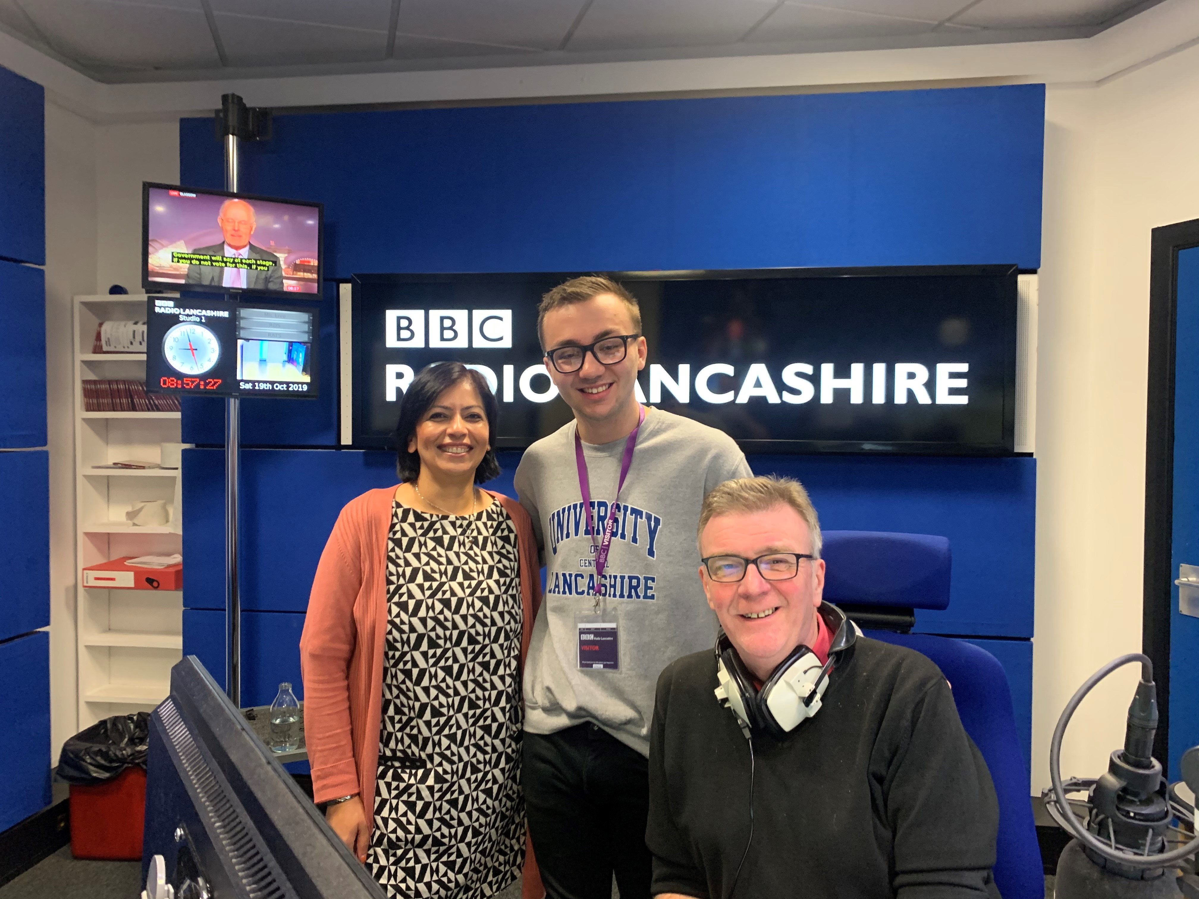 Jack on BBC Radio Lancashire